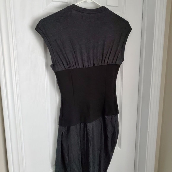 All Saints EUC Jersey T-Shirt Dress with Corset - Picture 7 of 7